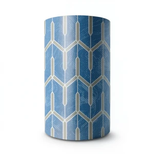 Modern Italian Wallpaper Blue 10m x 0.73m, Model 44842