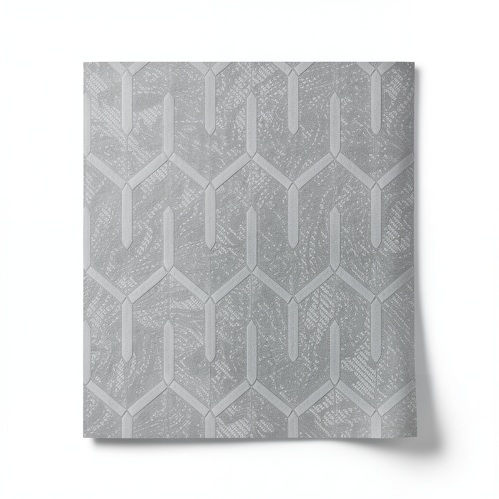 Modern Italian Wallpaper 10m x 0.73m Gray, Model 44840