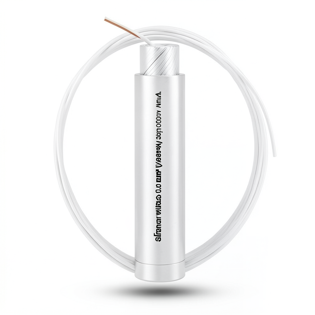 Flexible Copper Wire 1 sq mm 600/1000V, 0.2mm Conductor Diameter, PVC Insulation, White Color | Al Fanar