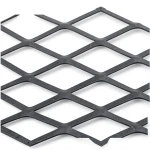 Hot Rolled Steel Expanded Metal Mesh Thickness 3 mm Width 2.44 m Length 3 m
