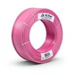 سلك نحاس مرن معزول PVC، 35 مم2، جهد 450/750 فولت، طول 300 قدم، لون زهري | شركة الفنار