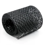 Hot Rolled Black Steel Expanded Metal Mesh Thickness 2.8 mm Width 1.22 M Length 7 M