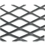 Hot Rolled (Black) Steel Expanded Metal Mesh Thickness 4.8 mm Width 2.44 m Length 3 m