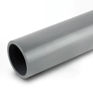 مواسير UPVC جدول 80 مقاس 3/4 إنش سماكة 4.42 مم لون رمادي