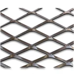 Bait Al Tatawor Hot Rolled Black Expanded Metal Mesh 4.8mm Thickness x 2.44m Width x 4m Length