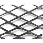 Hot Rolled Black Steel Expanded Metal Mesh Thickness 5.8 mm Width 2.44 m Length 3 m
