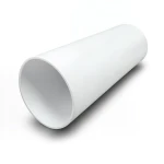UPVC Plastic Pipe Schedule 40 Size 1 inch Outside Diameter 33.53 mm White Color