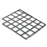 Hot Rolled Black Steel Expanded Metal Mesh Thickness 3.8 mm Width 1.22 m Length 2 m