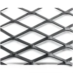 Hot Rolled Steel Expanded Metal Mesh Thickness 2.7 mm Width 2.44 m Length 5 m