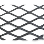 Hot Rolled (Black) Steel Expanded Metal Mesh Thickness 2.8 mm Width 2.44 m Length 4 m