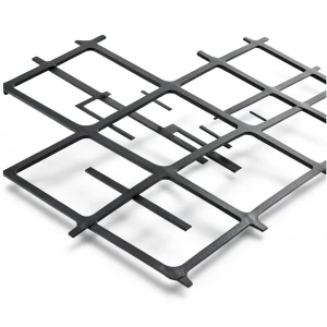 Hot Rolled Black Steel Expanded Metal Mesh Thickness 2.8 mm Width 1.22 m Length 6 m