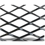 Hot Rolled Black Steel Expanded Metal Mesh Thickness 5.8 mm Width 2.44 m Length 4 m