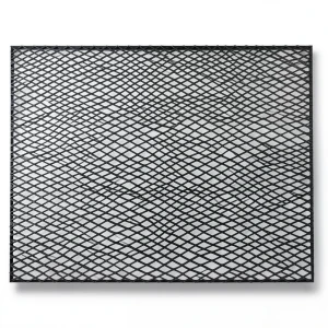 Hot Rolled Black Steel Expanded Metal Mesh Thickness 3.8 mm Width 1.22 m Length 2 m