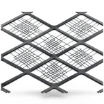 Hot Rolled Black Steel Expanded Metal Mesh Thickness 3.8 mm Width 1.22 M Length 3 M