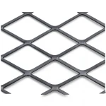 Hot Rolled (Black) Steel Expanded Metal Mesh Thickness 3.8 mm Width 1.22 M Length 4 meter