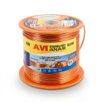 سلك مفرد نحاس مجدول AWM 12 AWG 600 فولت معزول PVC برتقالي 2500 قدم | شركة الفنار
