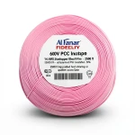 لفة سلك 14 AWG نحاس مجدول كهربائي 600 فولت عزل PVC زهرى طول 2500 قدم | شركة الفنار