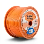 سلك كهرباء مفرد نحاس مجدول AWM 600 فولت 10 AWG عزل PVC برتقالي 2500 قدم | شركة الفنار