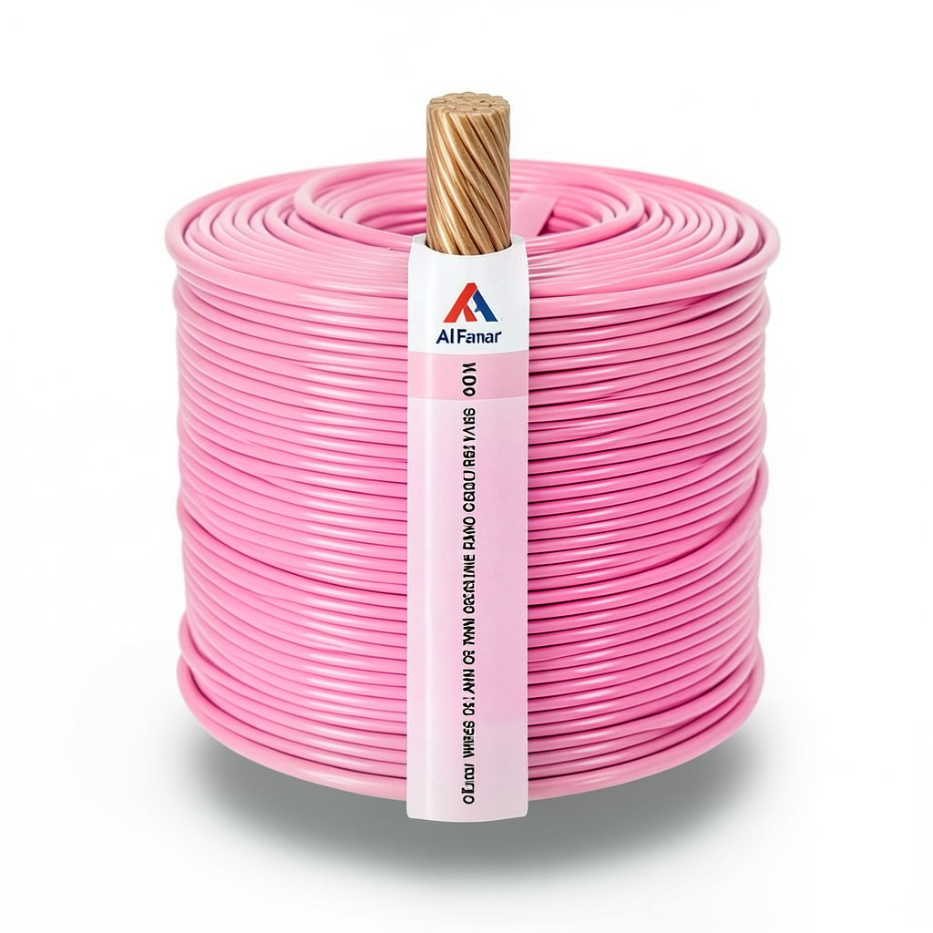 سلك 10 AWG نحاس مجدول 600 فولت عزل PVC AWM زهرى طول 2500 قدم | شركة الفنار