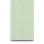 Dutch Leaf-Patterned Wallpaper 10m x 0.53m Pale Green, Model 17163