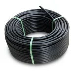 لفة أنابيب HDPE ضغط 4 بار PE 80 قطر خارجي 125 مم SDR 41 لون أسود