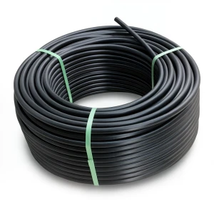 لفة أنابيب HDPE ضغط 4 بار PE 80 قطر خارجي 125 مم SDR 41 لون أسود