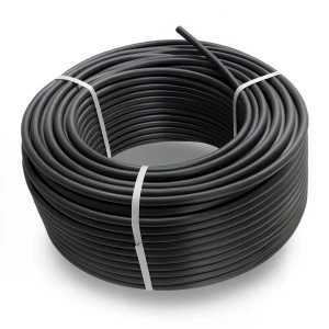 لفة أنابيب بلاستيك HDPE ضغط 4 بار PE 80 قطر خارجي 160 مم SDR 41 لون أسود