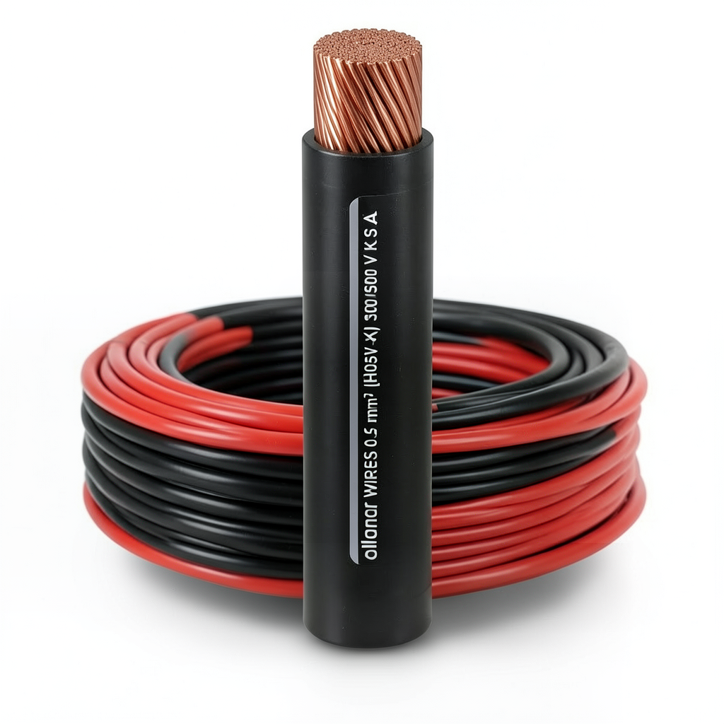 PVC Insulated Flexible Copper Wire 95mm2, 450/750 volts, 300ft Coil | Al Fanar
