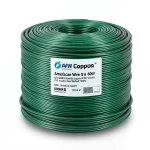 لفة سلك كهرباء امريكي AWM نحاس مجدول 600 فولت 4/0 AWG عزل PVC لون أخضر 500 قدم | شركة الفنار