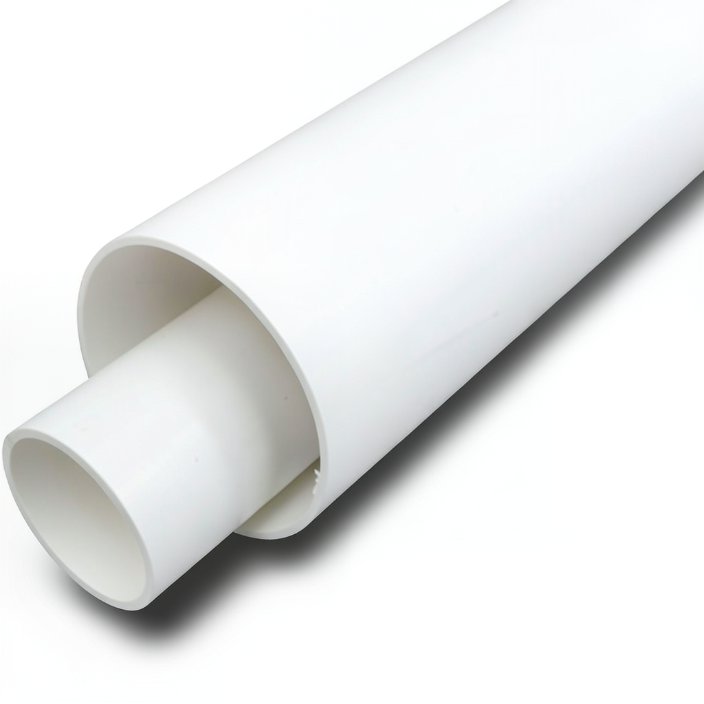UPVC Pipe Schedule 40 Size 2 inch Outside Diameter 60.47 mm White Color