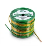 لفة سلك 35 مم2 450/750 جهد، لون اخضر/اصفر، موصل نحاس مرن عزل PVC مقاوم للحرارة | شركة الفنار