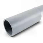 أنابيب UPVC كلاس 0 مقاس 3 إنش سماكة 1.8 مم لون رمادي
