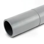 UPVC Plastic Pipe Class 0 Size 8 inch Thickness 3.10 mm Gray