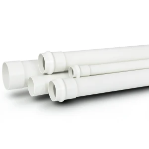 UPVC Pipe for Sewerage Systems 25 mm OD 3.5 mm Thickness White