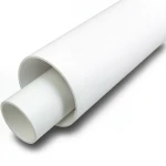 UPVC Plastic Pipe Schedule 40 Size 1 1/2 inch Outside Diameter 48.41 mm White Color