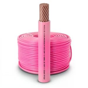 لفة سلك 1 AWG نحاس مجدول 600 فولت عزل PVC AWM زهرى طول 2500 قدم | شركة الفنار