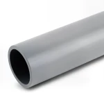 UPVC Plastic Pipe Class 0 Size 1 1/2 inch Thickness 1.8 mm, Gray
