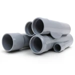 UPVC Pipes Nominal Pressure 4 Bar Outside Diameter 630 mm Thickness 12.4 mm Gray