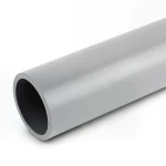 UPVC Plastic Pipe Class 0 Size 8 inch Thickness 3.10 mm Gray