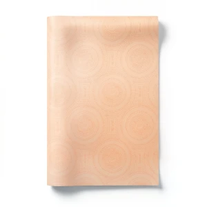 Holland Wallpaper Pattern Design 10m x 0.53m, Light Orange