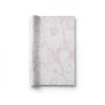 Italian Marble Wallpaper 10m x 1.06m Pink Color, Model 082605