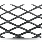 Hot Rolled Black Steel Expanded Metal Mesh 3 mm Thickness 2.44 m Width 5 m Length