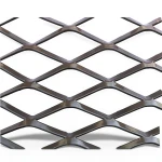 Hot Rolled Black Steel Expanded Metal Mesh Thickness 4.8 mm Width 2.44 m Length 5 m