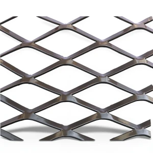 Hot Rolled Black Steel Expanded Metal Mesh Thickness 4.8 mm Width 2.44 m Length 5 m