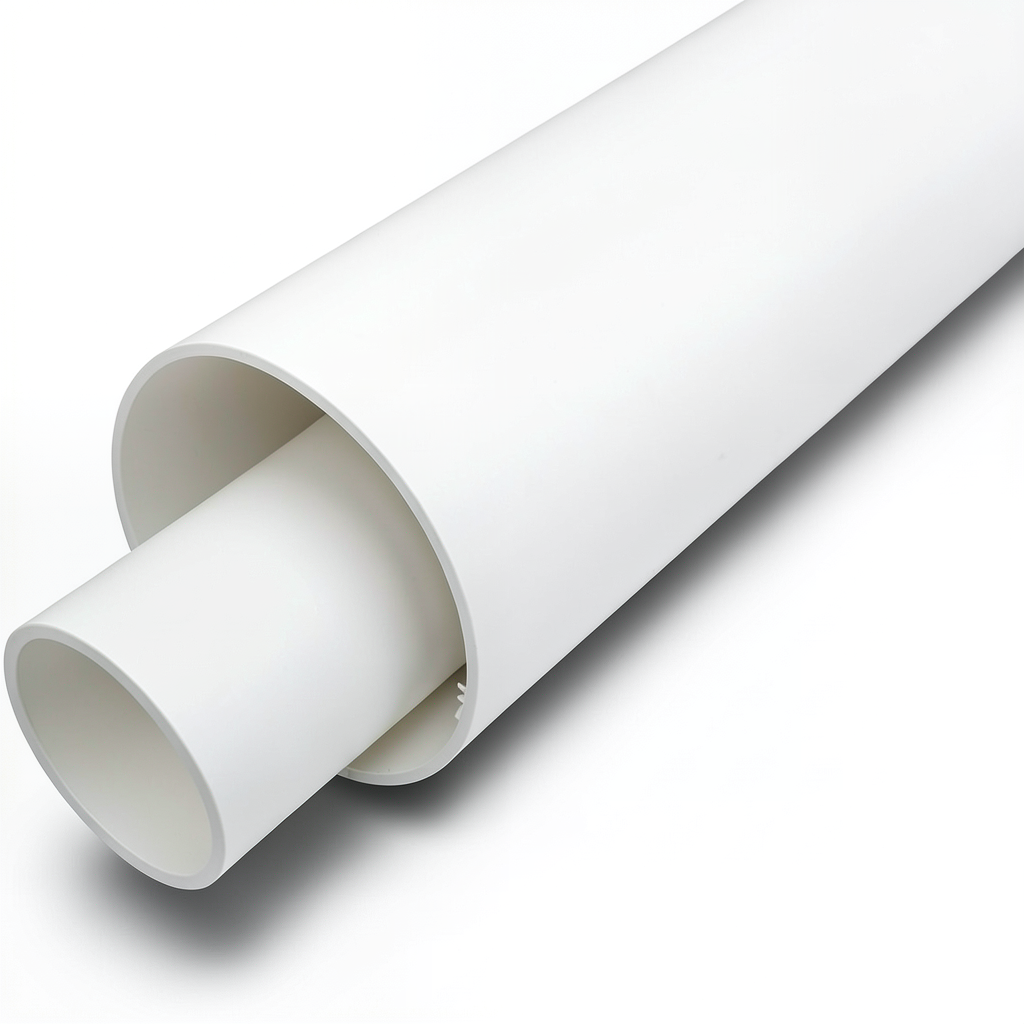 UPVC Pipe Schedule 40 Size 1 1/4 inch Outside Diameter 42.29 mm White Color