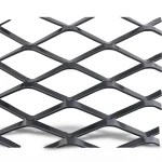 Hot Rolled Black Steel Expanded Metal Mesh Thickness 4.8 mm Width 2.44 m Length 5 m