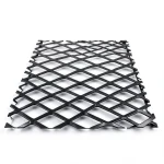 Hot Rolled Black Steel Expanded Metal Mesh Thickness 6 mm Width 2.44 m Length 5 m
