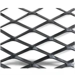 Hot Rolled Black Steel Expanded Metal Mesh Thickness 5.8 mm Width 2.44 m Length 5 m