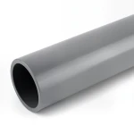 مواسير بلاستيك UPVC كلاس 0 مقاس 1 1/2 إنش سماكة 1.8 مم، رمادي