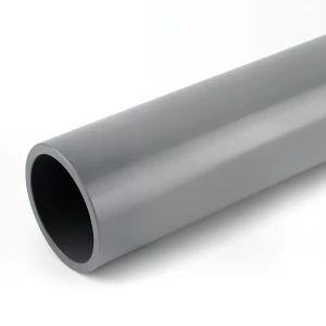مواسير بلاستيك UPVC كلاس 0 مقاس 1 1/2 إنش سماكة 1.8 مم، رمادي